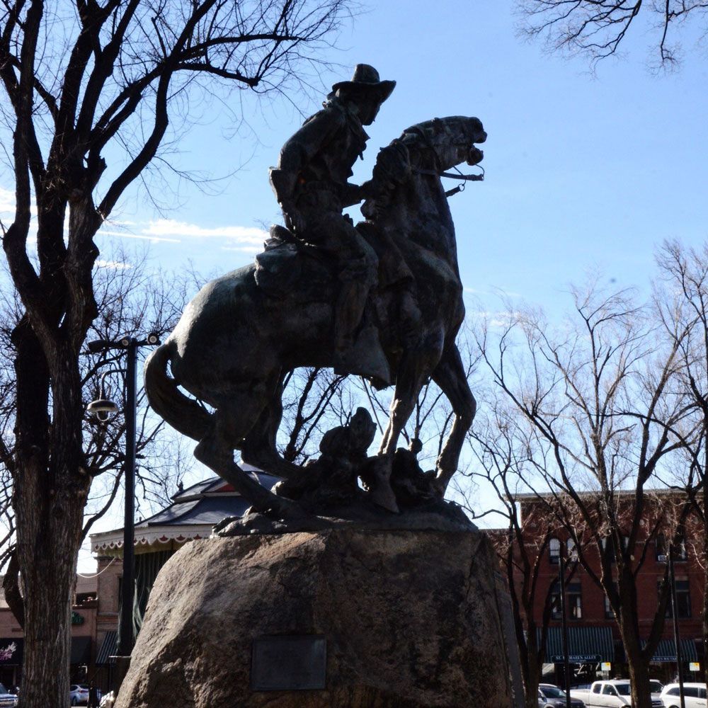 Equestrian Statue of Buck O'Neill — Prescott, AZ — Murphy Schmitt Hathaway & Wilson PLLC