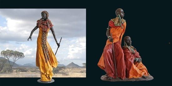 Marianne Houtkamp, Bronzes