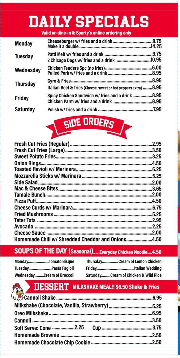 A menu for a restaurant shows a variety of protein bowls.