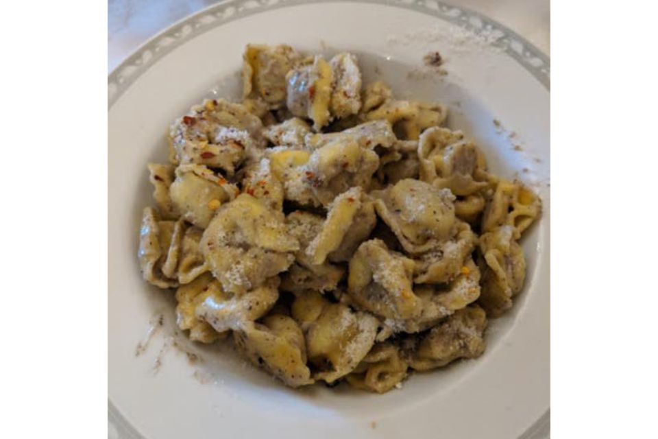 primo piatto di pasta ripiena fatta in casa