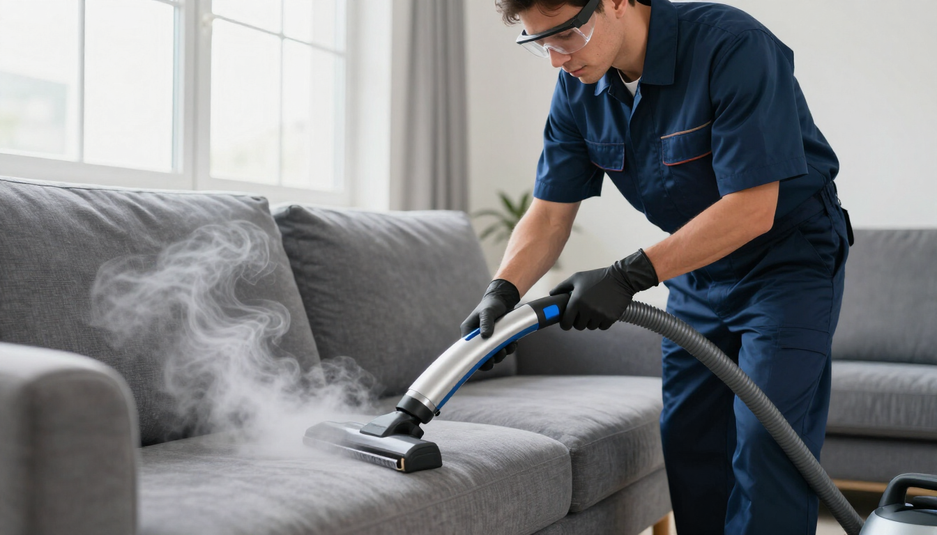 Limpieza profesional a vapor