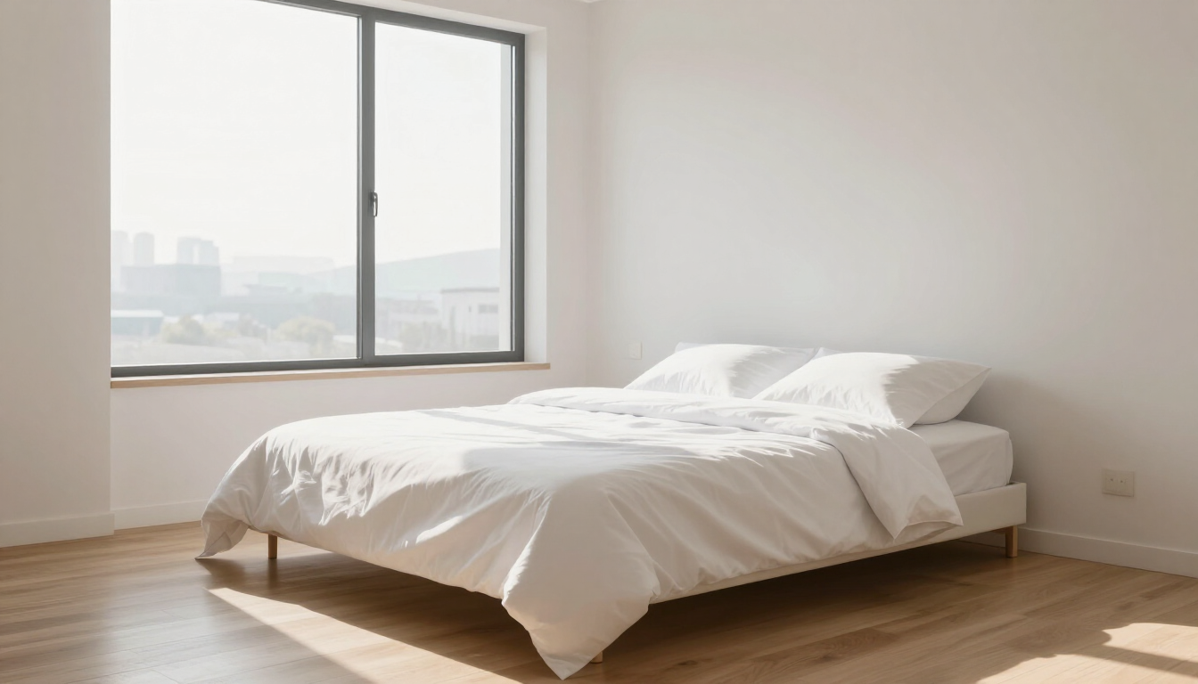 Dormitorio limpio y saludable