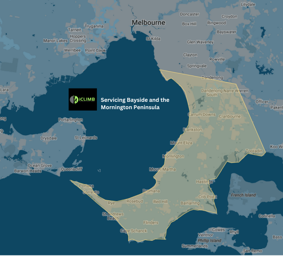 A map of melbourne and the mornington peninsula