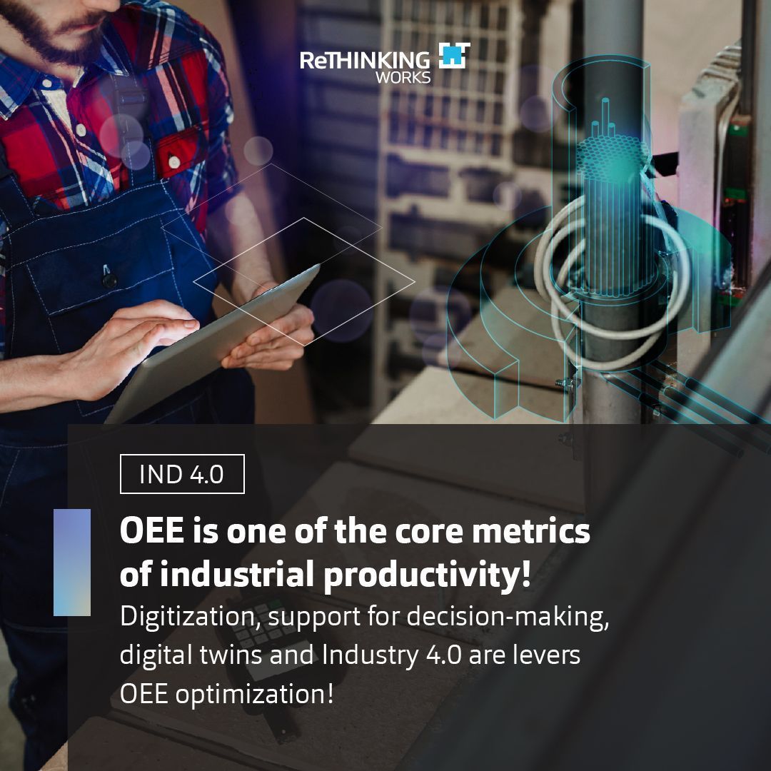 OEE is one of the core metrics of industrial productivity!