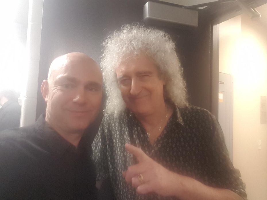 Sussex Magician with Brian May