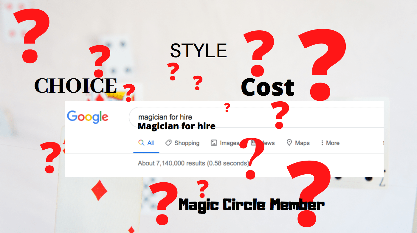 choosing a magician