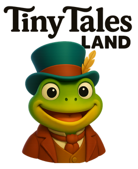 Smiling green frog wearing a top hat, suit, and tie, with 