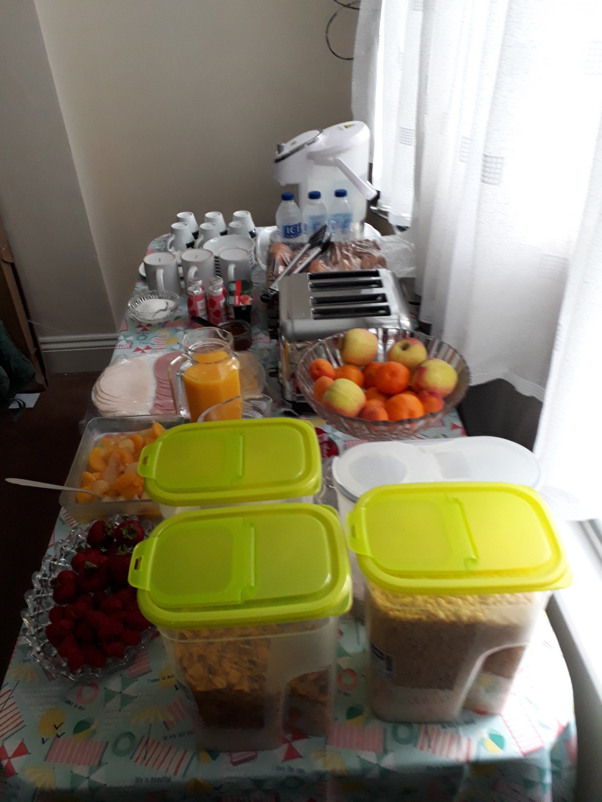 Store and kitchen room