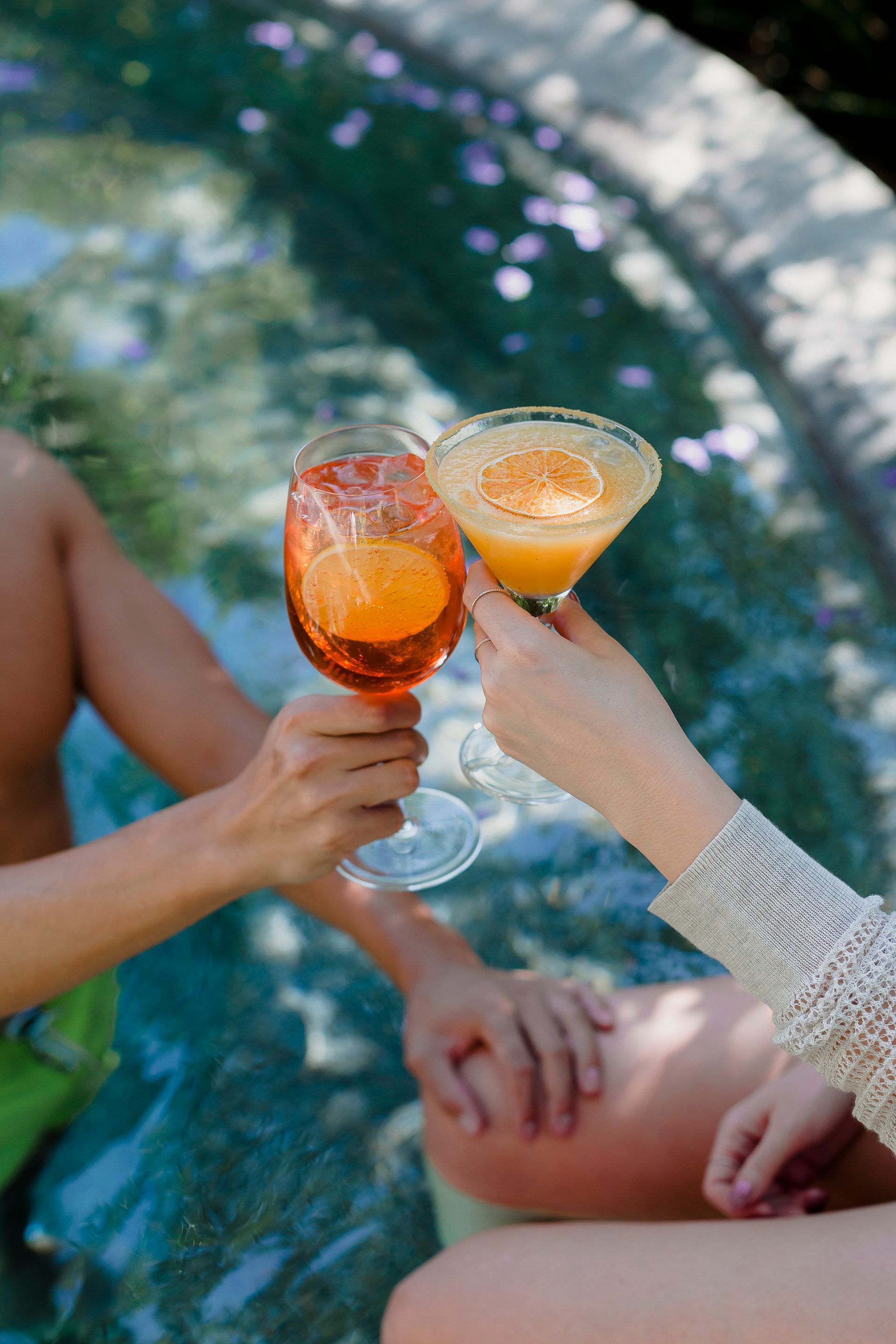 La Casa Rodavento, drinks en alberca 