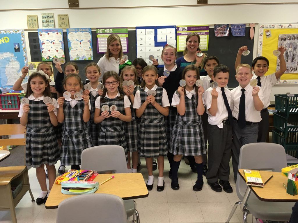 Students in classroom