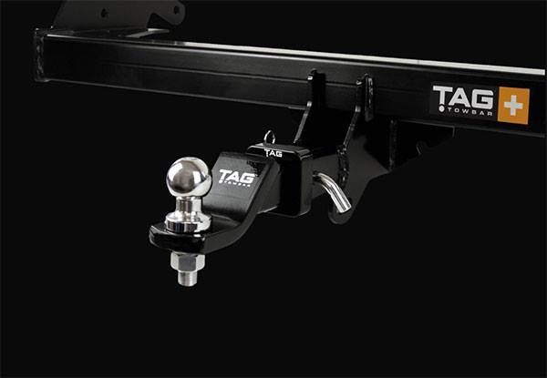 A Tag Trailer Hitch With a Ball Attached to It — Bob Parkes Automotive in Hyde Park, QLD
