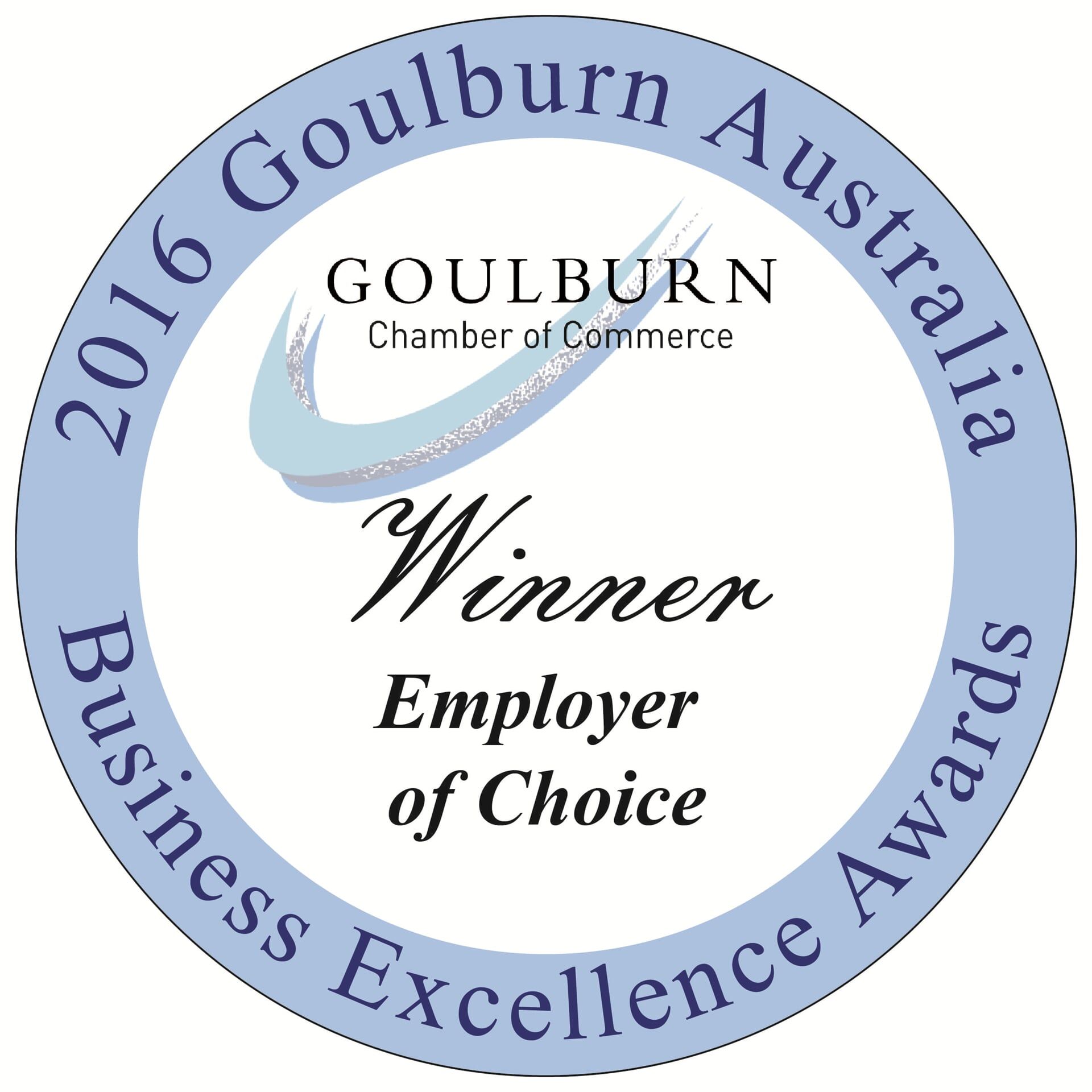 Winner Employer of Choice