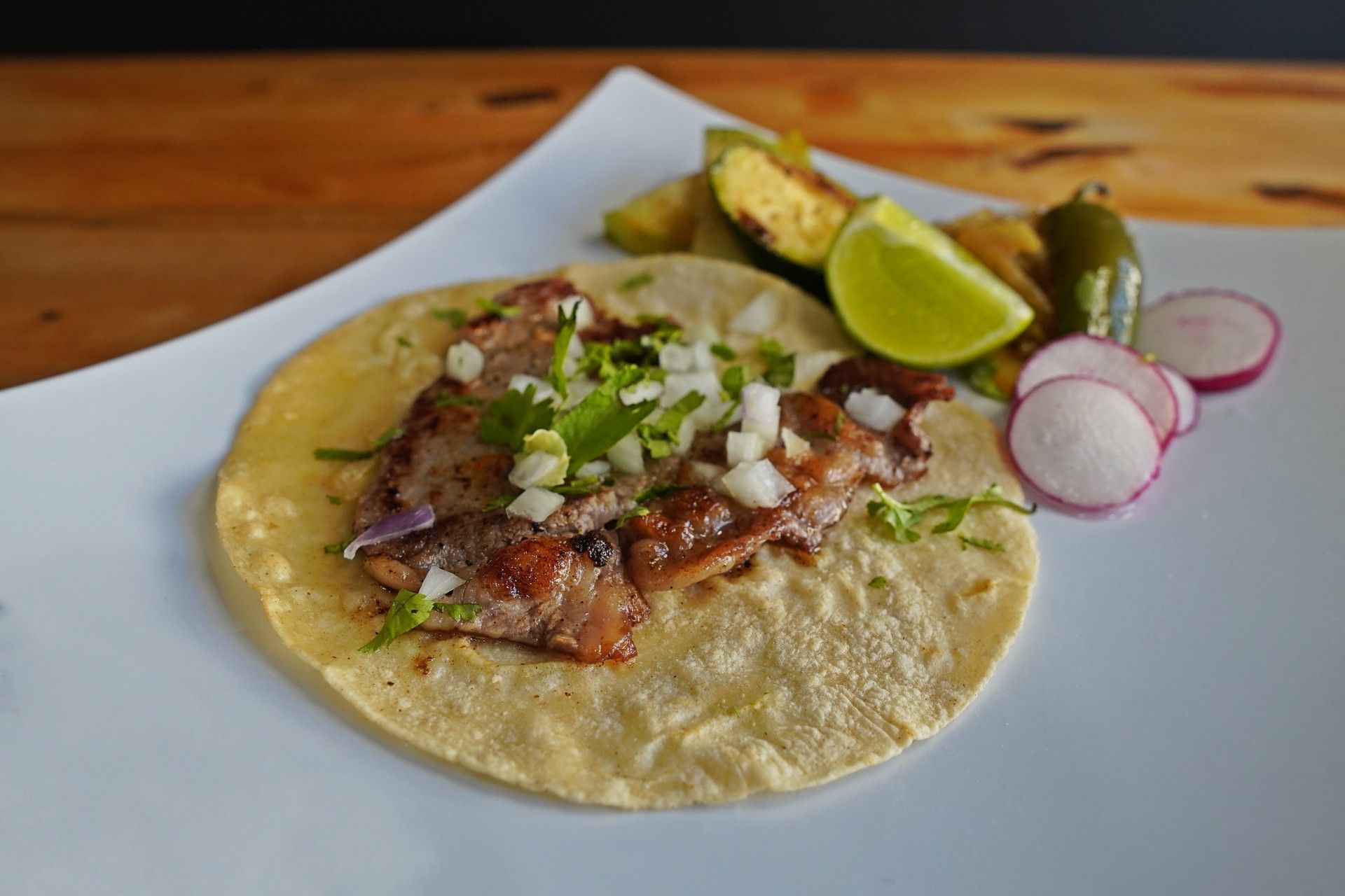 rib eye taco