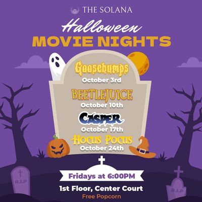 movie nights at the shoppest at solana