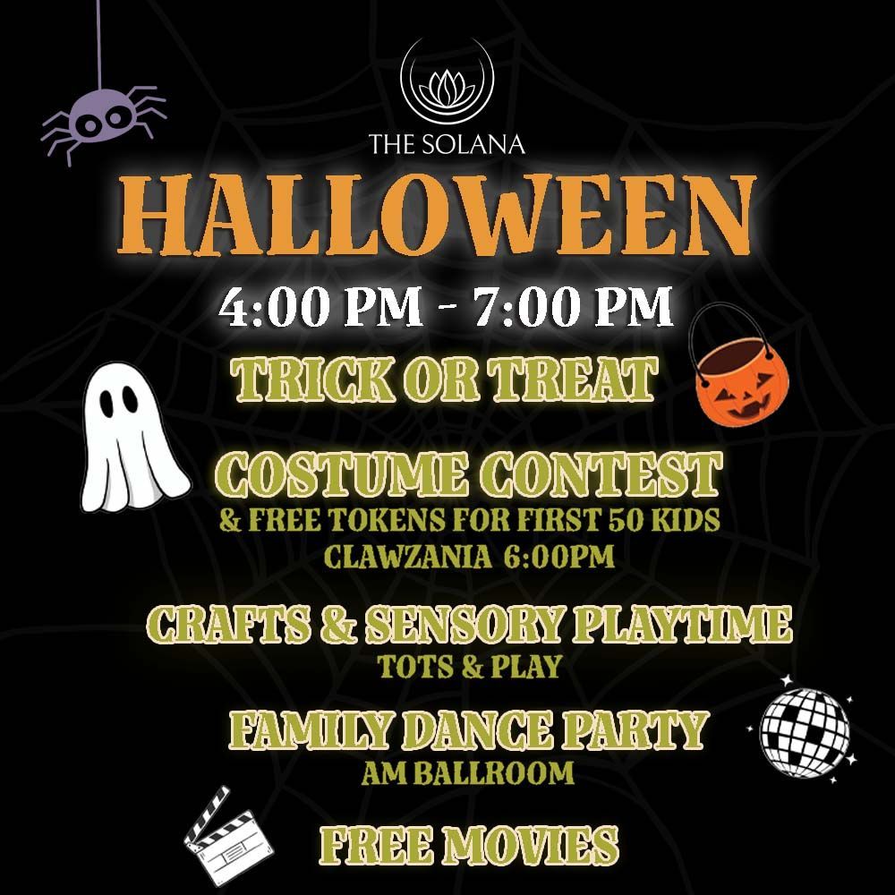 halloween event at the shoppes at solana