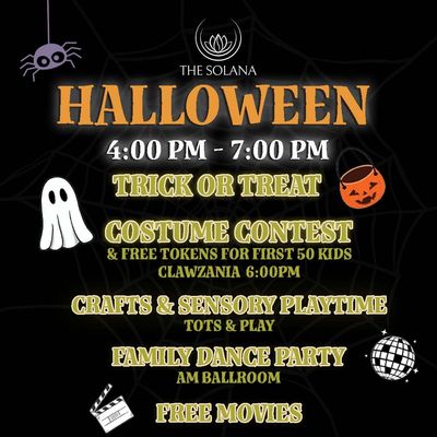 halloween event at the shoppes at solana