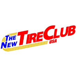 The logo for the new tire club usa