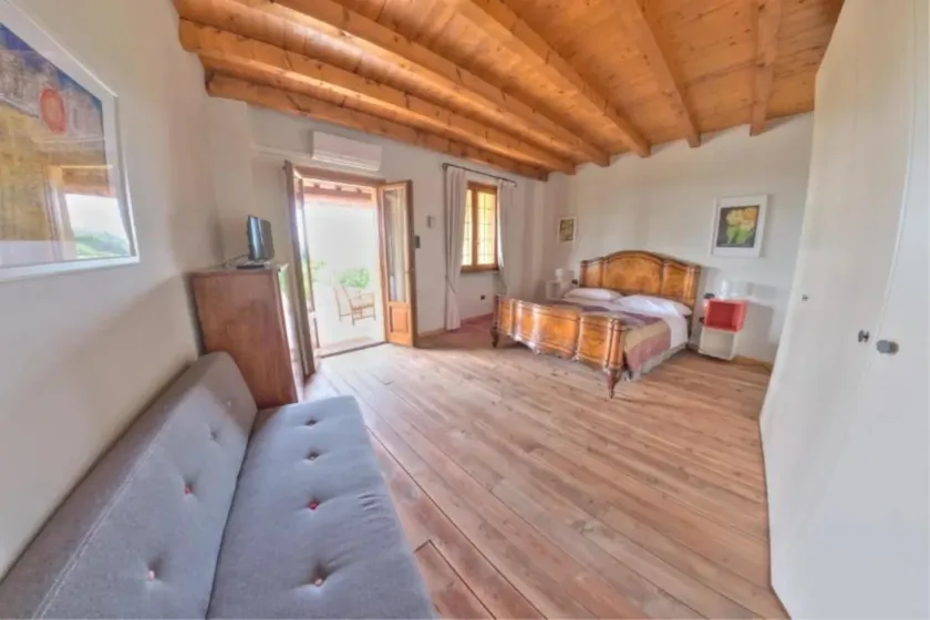 Camera Matrimoniale Deluxe con 1 Letto Supplementare Villa Antonella Cremignane (BS)