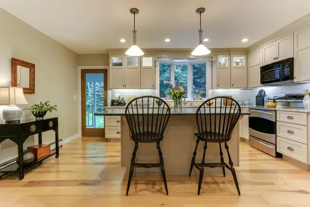 Kitchen Wooden Flooring — Marlborough, CT — Kitchen Living