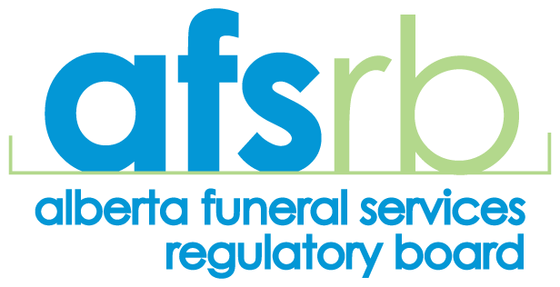 professional affiliations alberta funeral services regulatory board logo