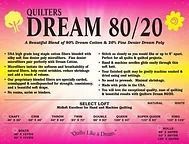 Quilters Dream 80/20