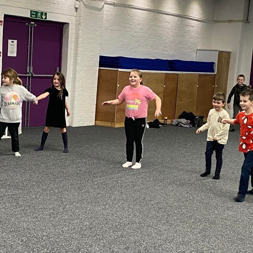Children exercising in a MegaKids class at Simply Limitless