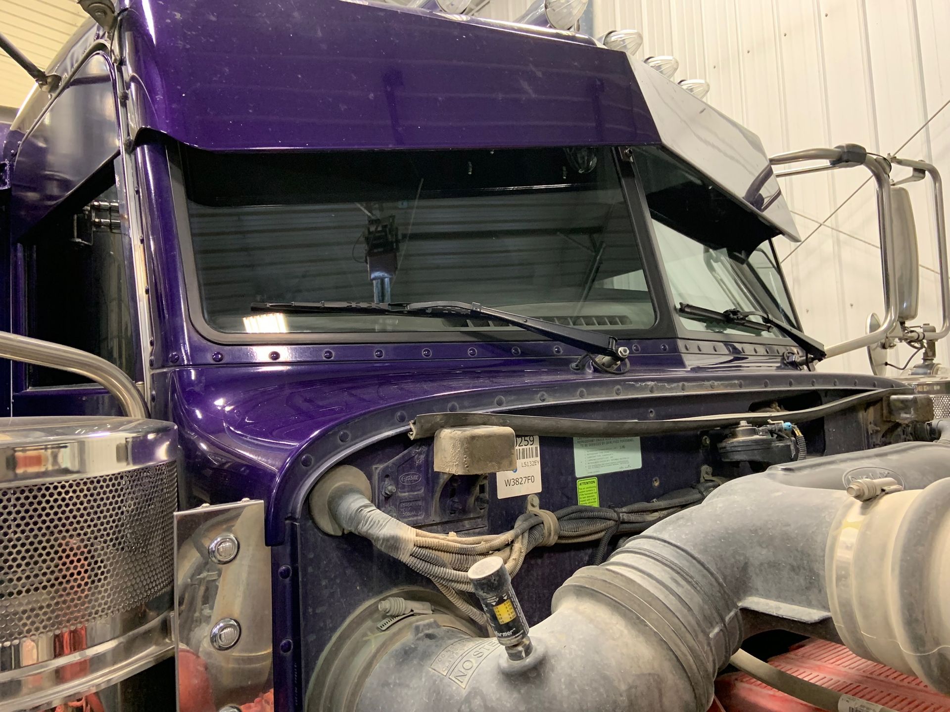 After semi-truck windshield replacement in Columbus, NE