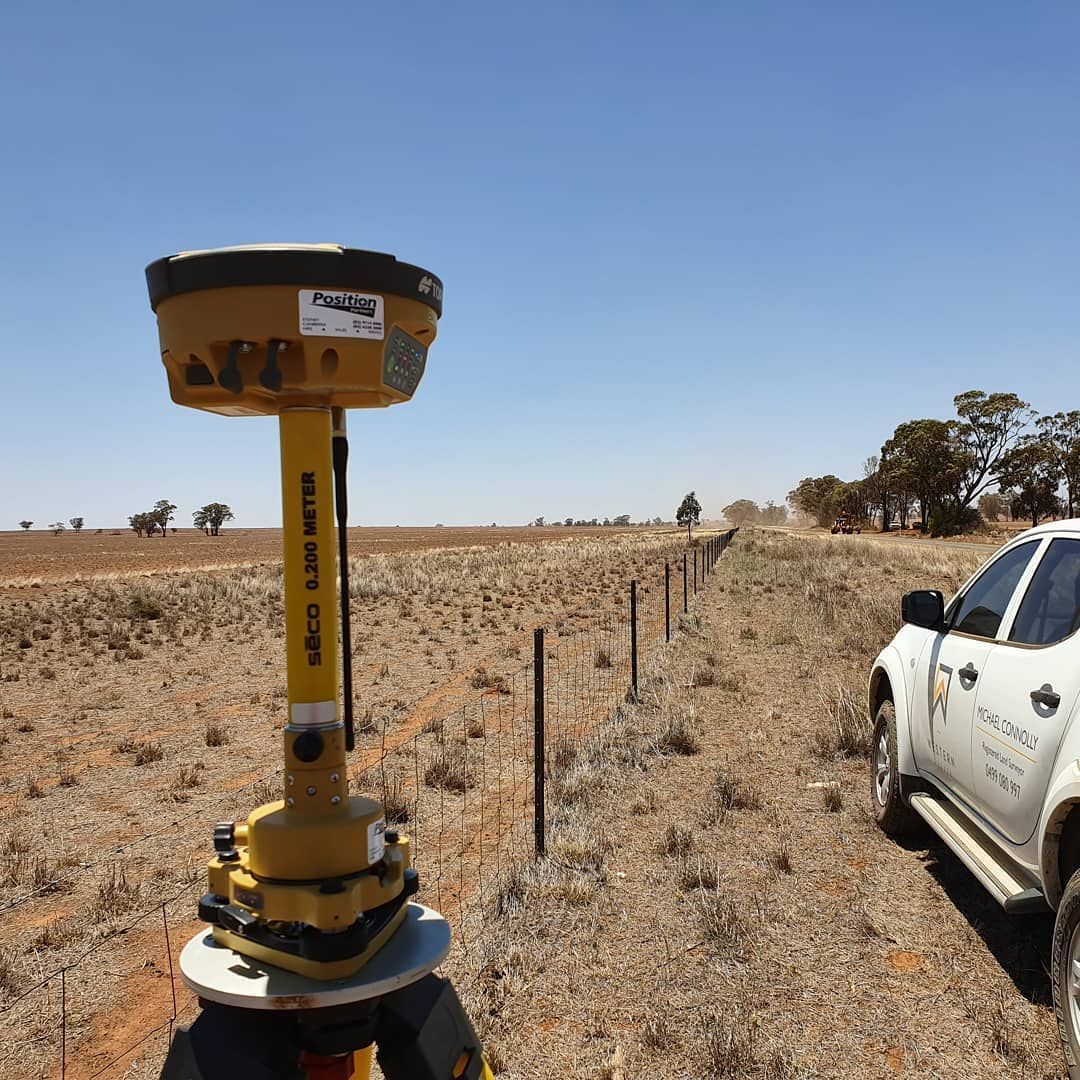 A Yellow And Black Device Is Sitting On Top Of A Tripod In A Field — Western Survey Pty Ltd In Lightning Ridge, NSW