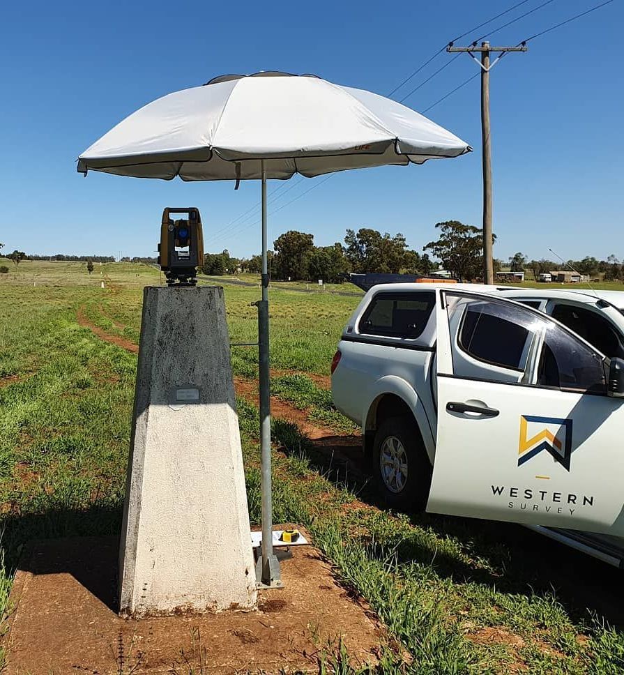 A White Truck With The Word Western On The Side — Western Survey Pty Ltd In Dubbo, NSW