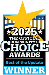 The official community 's choice awards best of the upstate logo