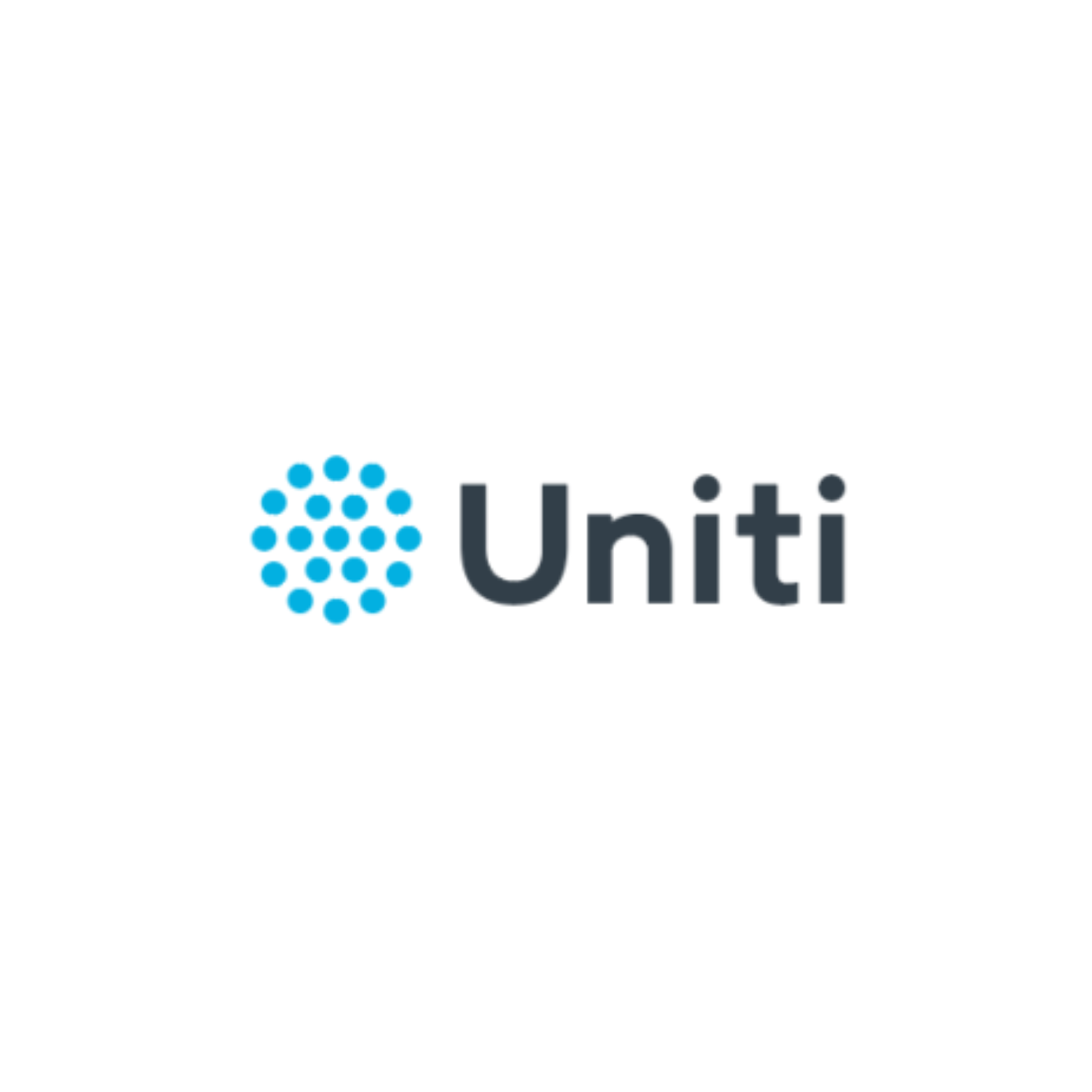 Logo of Uniti. The word