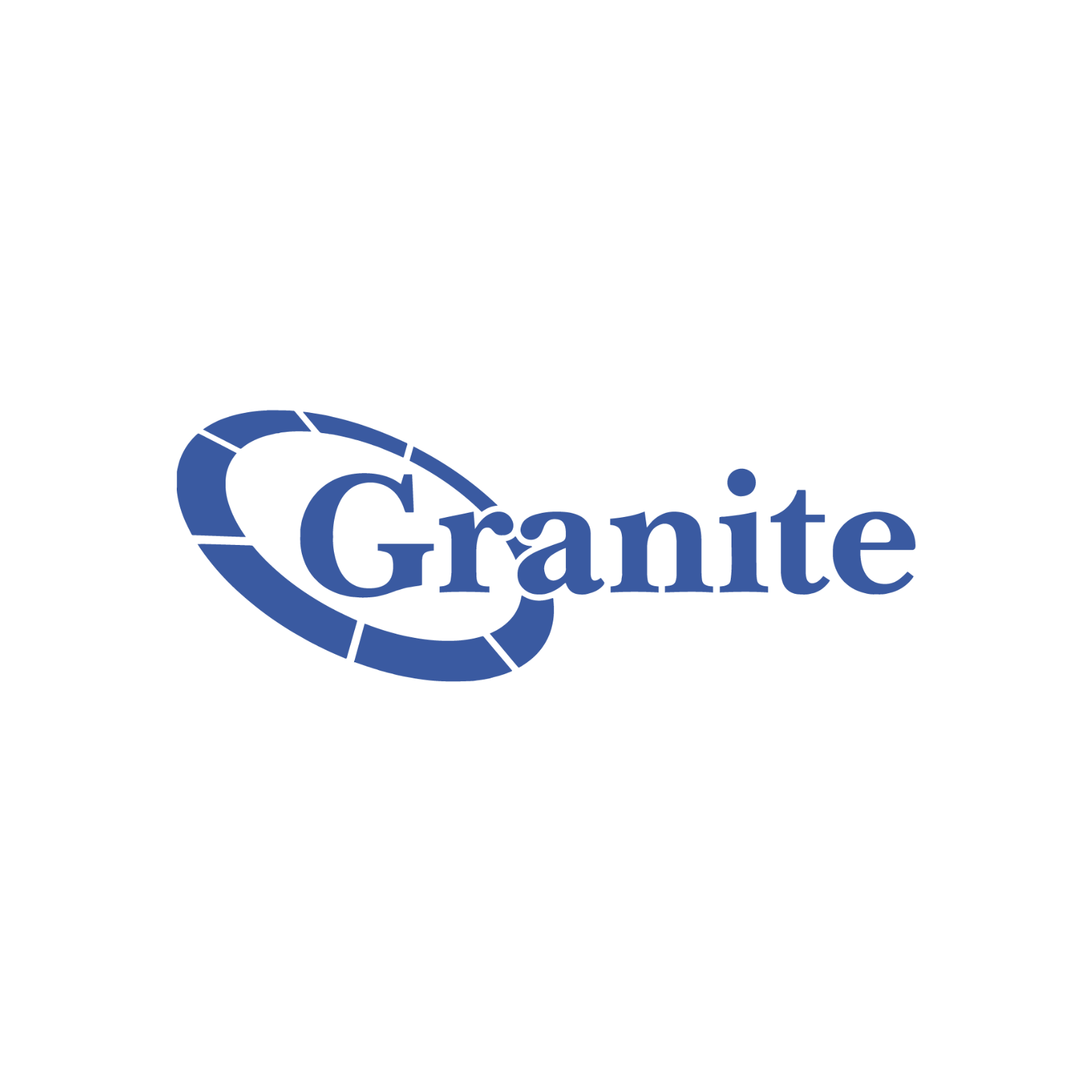 The Granite logo: Blue text