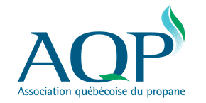 Le logo de l'association québécoise du propane