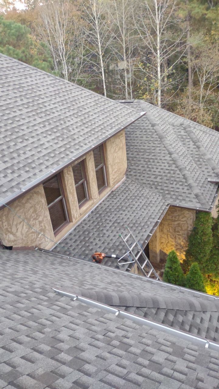 Finishing Gutter Installation — Pelham, AL — Supreme Roofing & Renovations