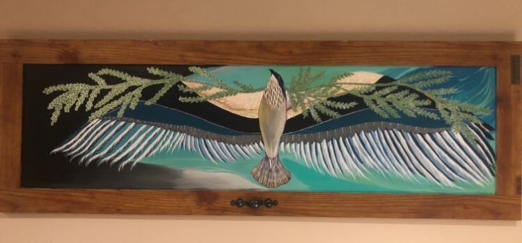 Painting of this mythical bird, a