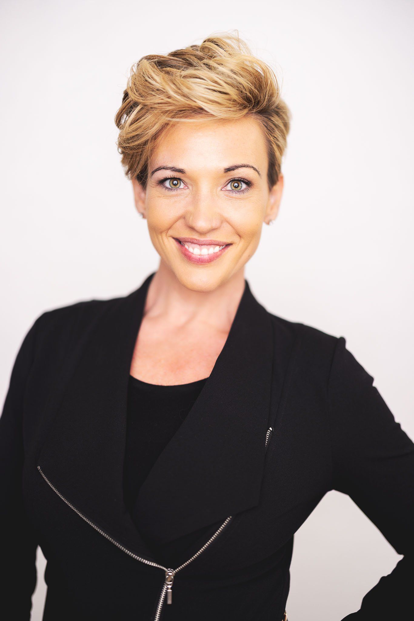 headshots of studio portraits