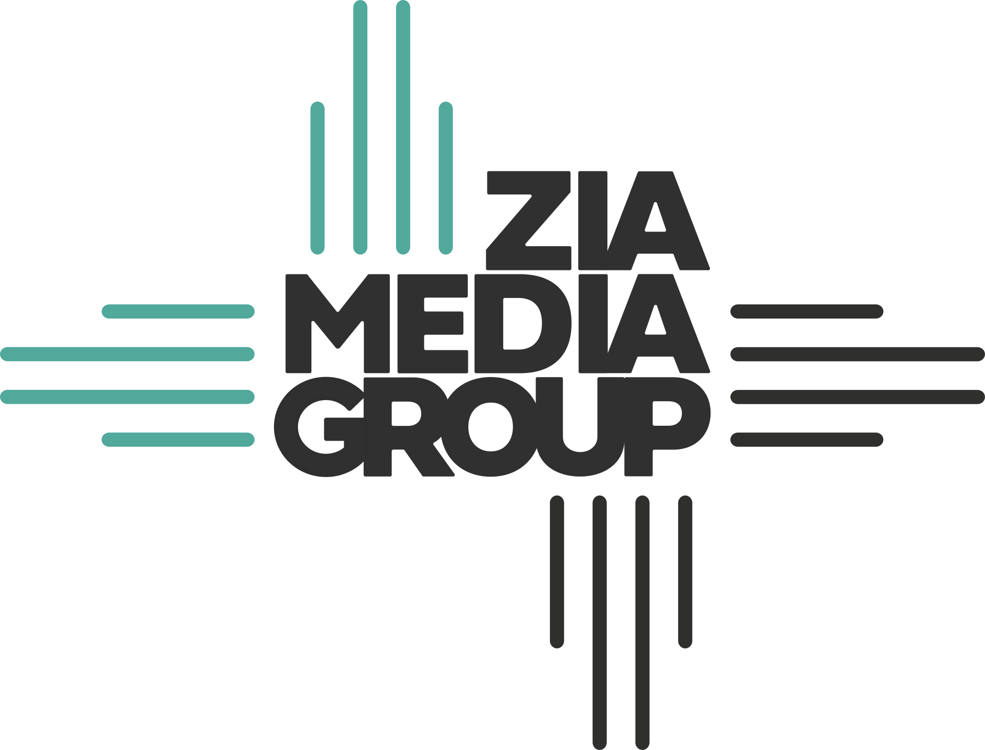 Zia Media Logo, from websites, video production, commercial photography, & marketing.