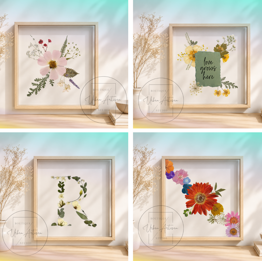 Pressed Floral Art