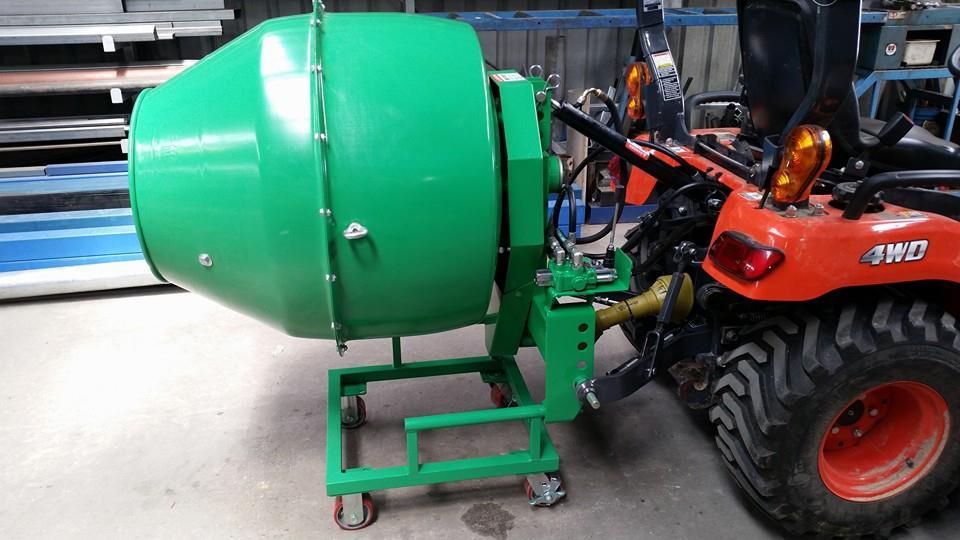 Powdercoated Tank With Green Paint — Engineering and Powdercoating in Ballarat, VIC