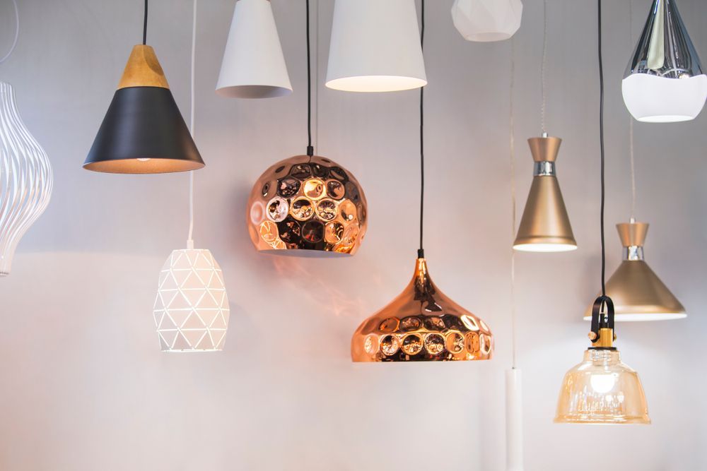 Collection of Pendant Lights in Various Shapes and Finishes — SPW Engineering & Powdercoating In Ballarat, VIC