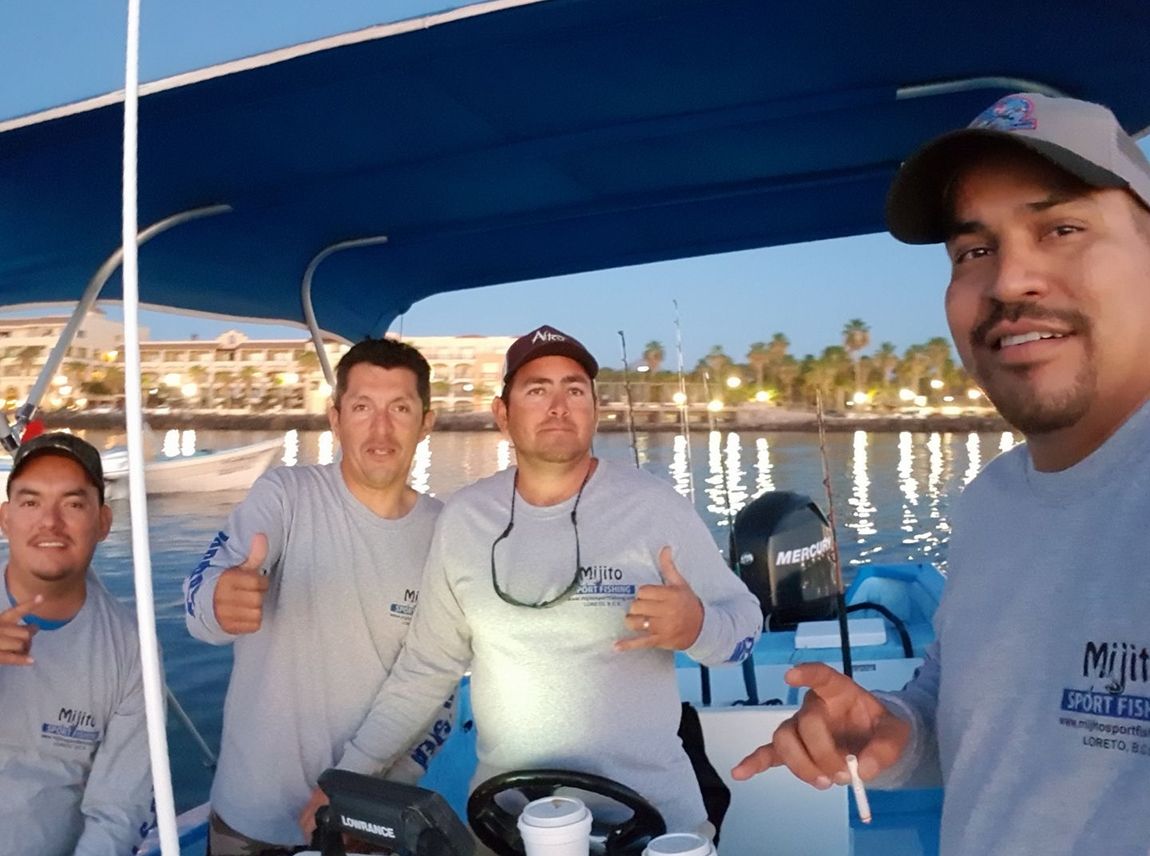 The Crew of Mijito Sport Fishing in Loreto