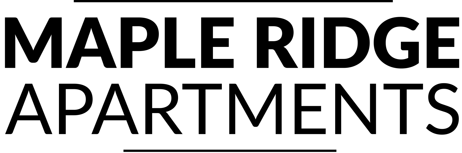 Maple Ridge Apartments Logo - Click to Home