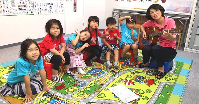 Music in the ESL classroom - preschool music class for children in Nagoya