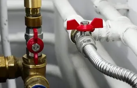 natural gas connection