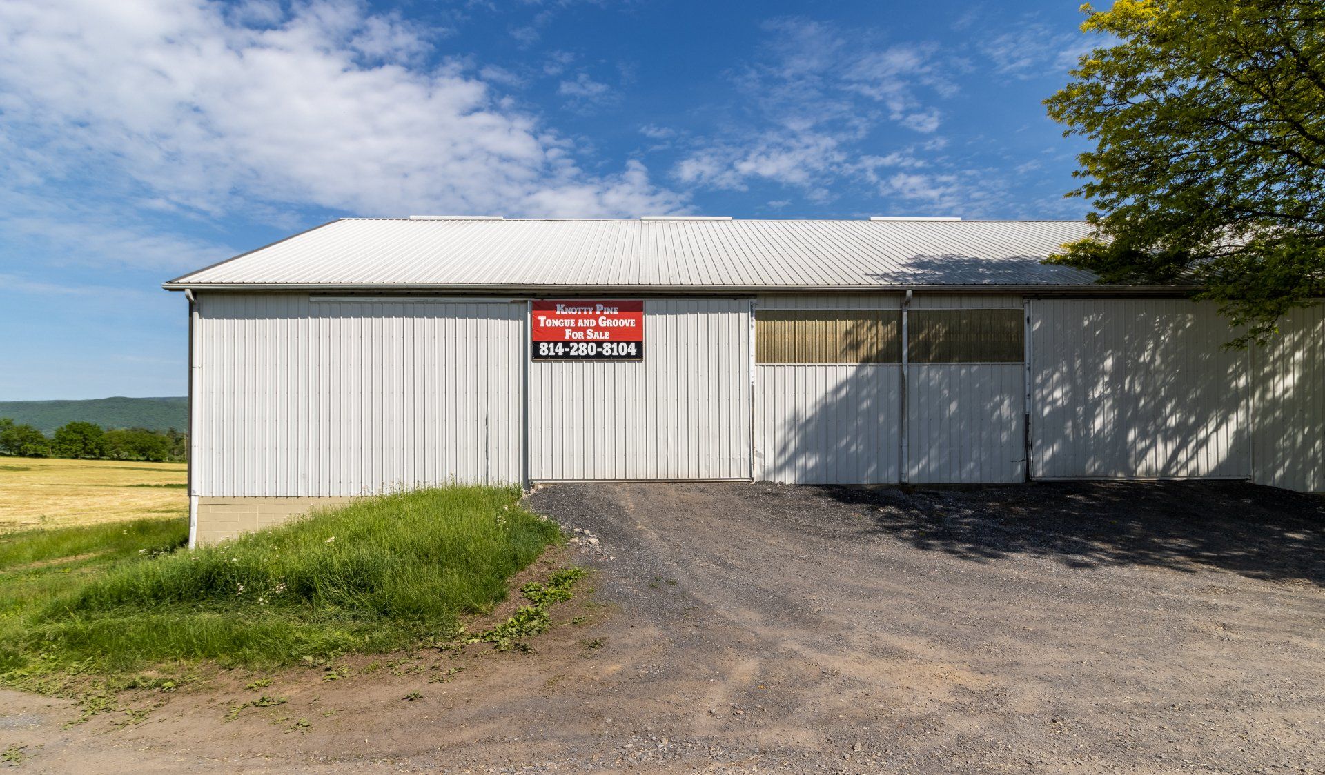 Eastern knotty pine lumber in Mill Hall