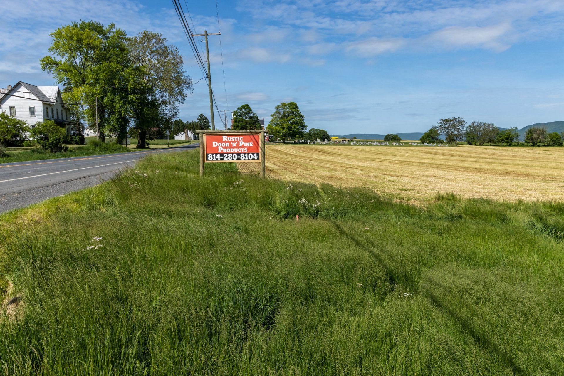 Eastern knotty pine lumber in Howard