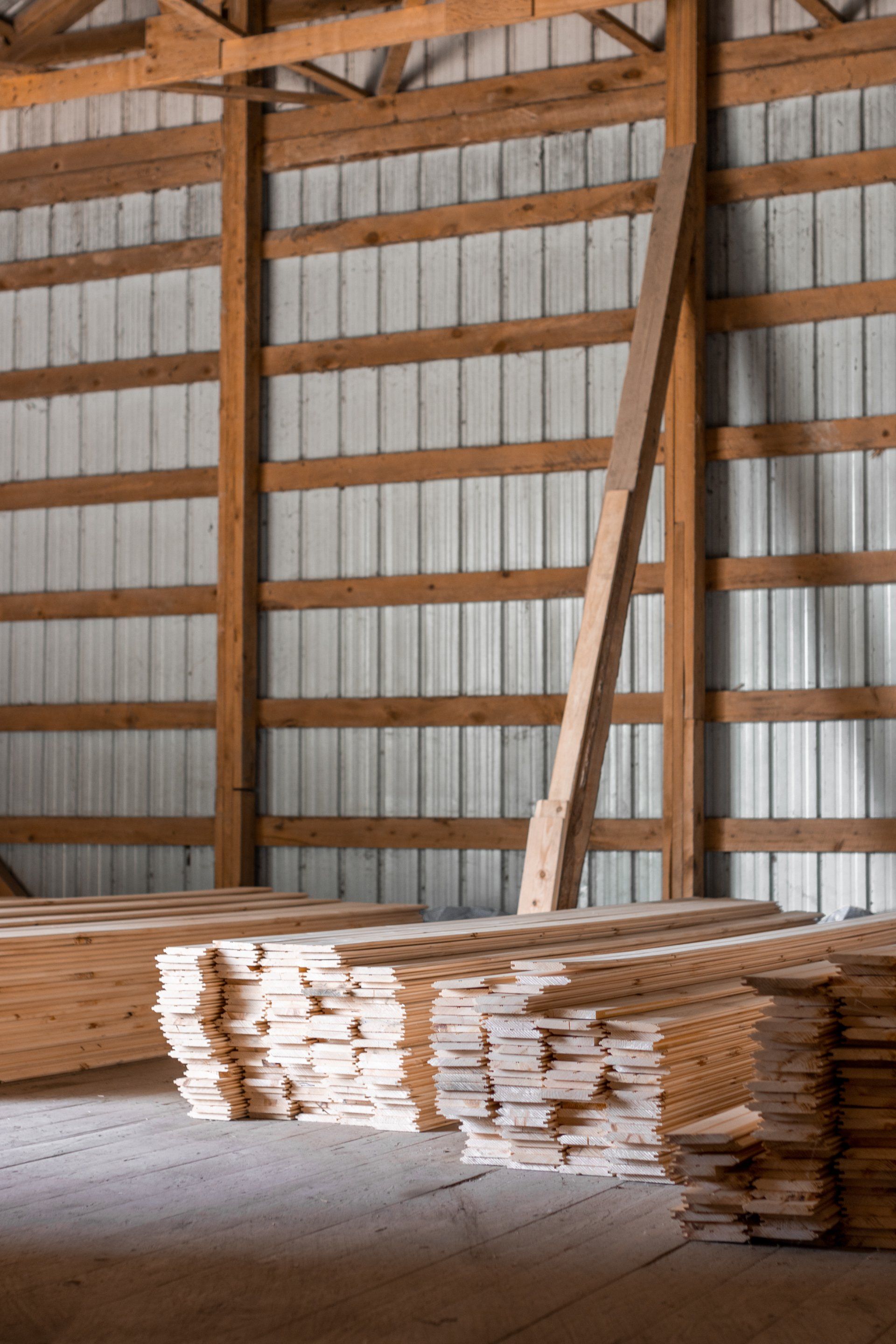 White pine lumber in Jersey Shore