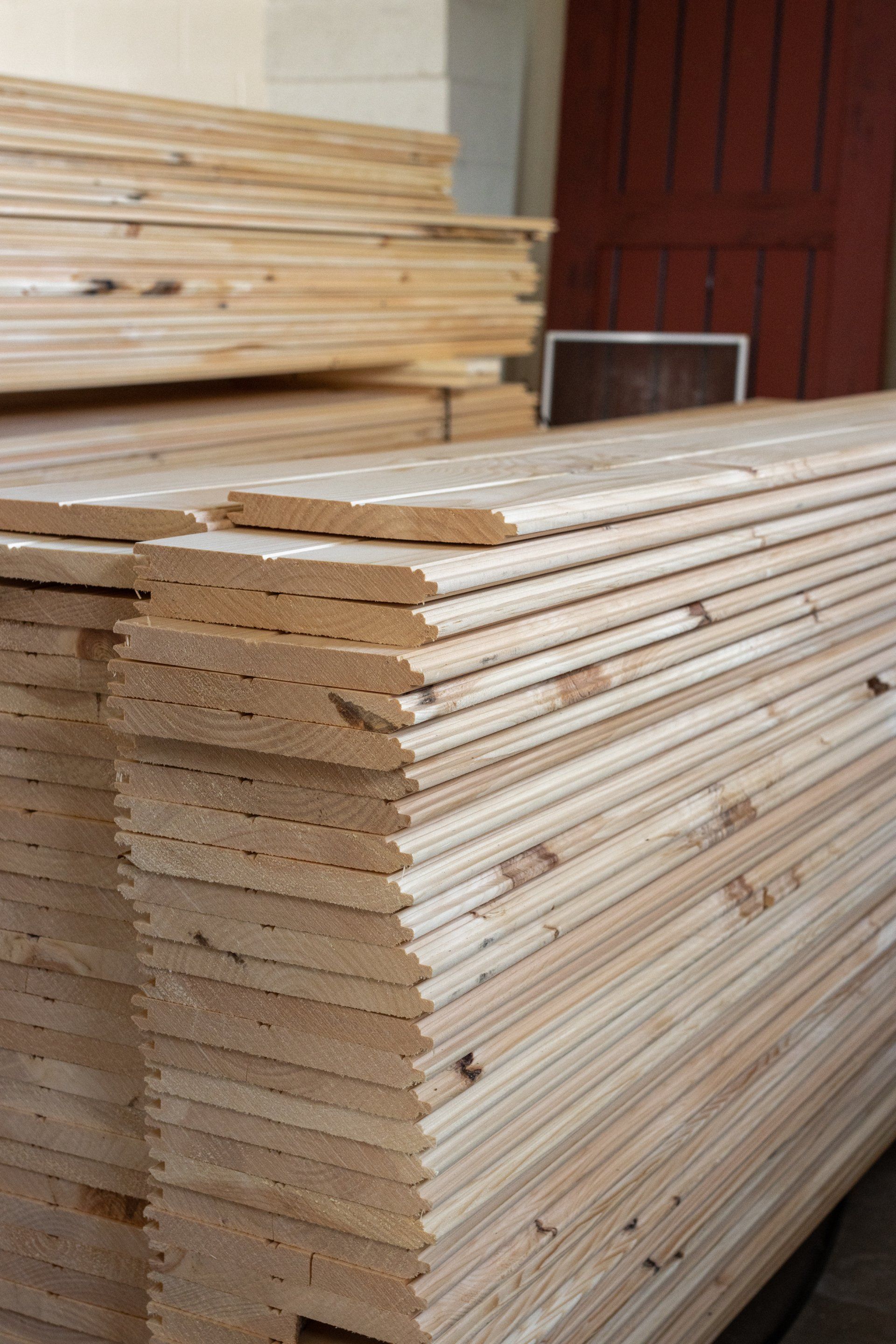 shiplap pine lumber in Mill Hall