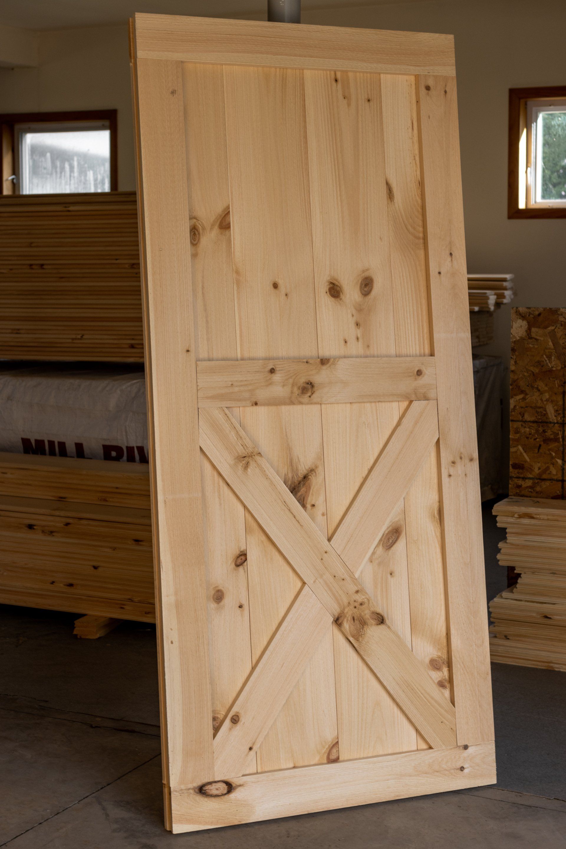 High Quality knotty pine barn doors in New York