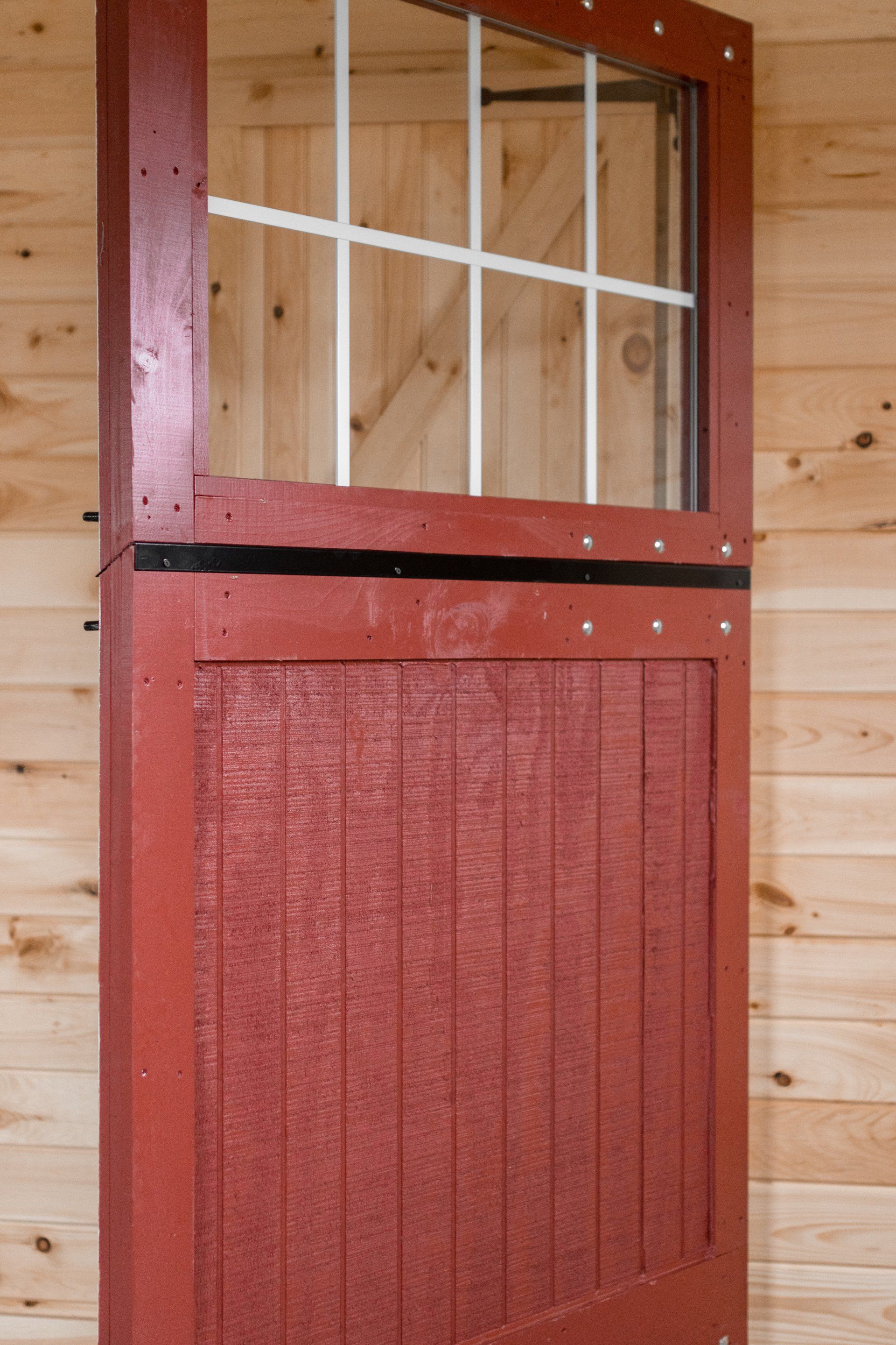 Eastern knotty pine doors Mill hall